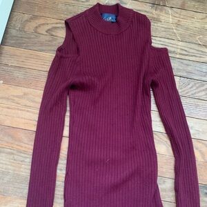 francesca’s cut-out blouse